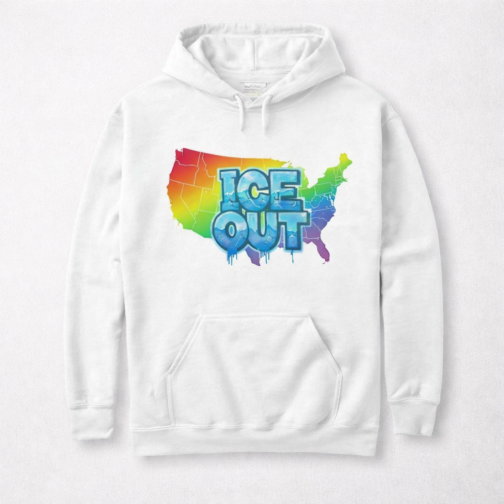 ANTI-ICE "RAINBOW ICE OUT" HOODIE