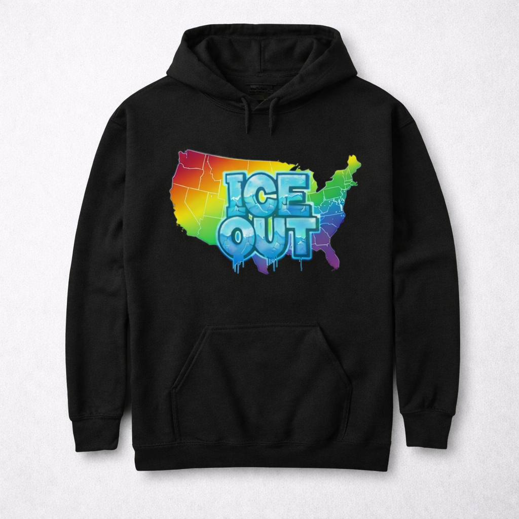 ANTI-ICE "RAINBOW ICE OUT" HOODIE